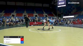 180 lbs Rnd Of 32 - Sam Calkins, California vs Alexis Reinert, Pennsylvania