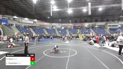 62 lbs Final - Greysen Seim, Douglas WC vs Logan Clarendon, Black Fox Wr Ac