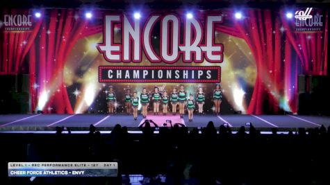 Cheer Force Athletics - Envy [2025 L1 - Rec Performance Elite - 12Y DAY 1] 2025 Encore Philly Showdown