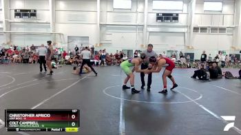 157 lbs Round 5 (8 Team) - Colt Campbell, Combat Athletics Black vs Christopher Apricio, Lost Boyz