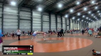 190 lbs Finals (8 Team) - Delainey Allison, Lady Pitbulls vs Danica Fuelling, Midwest Assasins Red