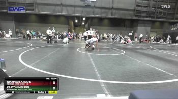 115 lbs Semifinal - Niaymiah Ajisafe, Team Of Hard Knox vs Keaton Nelson, Manhattan Wrestling