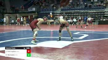 157 lbs Quarterfinal - Jimmy Harrington, Harvard vs Ryan Michaels, Edinboro