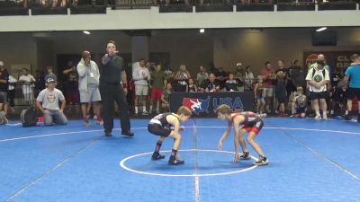 62 lbs Cons. Quarters - Jax Wankowski, Thoroughbred Wrestling Academy vs Walter Simon, Purler Wrestling Academy