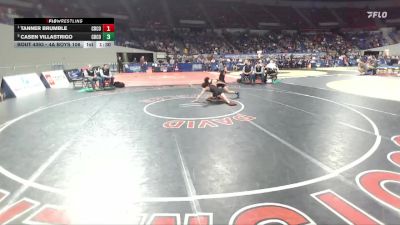 4A Boys 106 lbs 1st Place Match - Tanner Brumble, Crook County Boys vs Casen Villastrigo, Crook County Boys