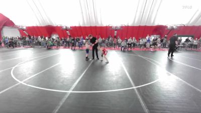 84 lbs Round 1 - Ari McKenna, Maverick Training Center vs Kayson Larson, Top Dawgs Wrestling