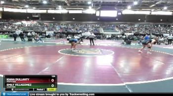 126 lbs Champ. Round 1 - Emily Villagomez, LaGrande vs Kiana Dullanty, Fruitland