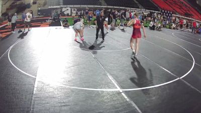 126 lbs Champ. Rd Of 16 - Harper Eldred, Idaho vs Adalie Hazlett, Montana
