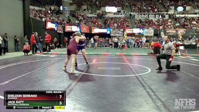 G - 107 lbs Cons. Round 3 - Randi Hardman, Big Sandy (Girls) vs Ava Shook, Cut Bank (Girls)