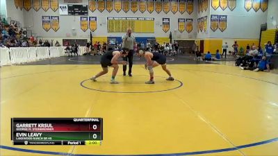 182 lbs Quarterfinal - Garrett Krsul, George M. Steinbrenner vs Evin Leavy, Lakewood Ranch Sr Hs