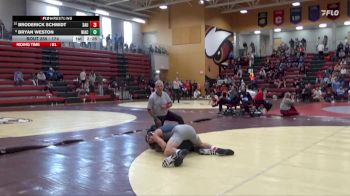 174 lbs Cons. Semi - Bryan Weston, North Iowa Area Community College vs Broderick Schmidt, St. Ambrose University