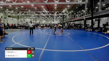 130 lbs Rr Rnd 6 - Taso Kiprislis, Grit Mat Club vs Gavin Richards, M2TC-NJ