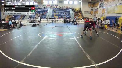 165 lbs Round 2 (8 Team) - Cael Mitton, Wellington vs Aizea Lopez, Cypress Creek