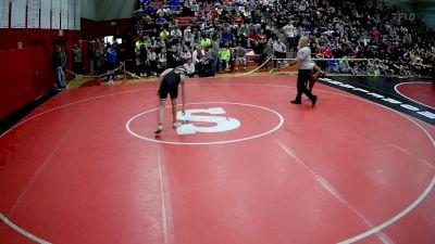 114 lbs Champ. Round 1 - Andrew Pohland, Greensburg Salem Hs vs Kameron Brink, Valley Hs