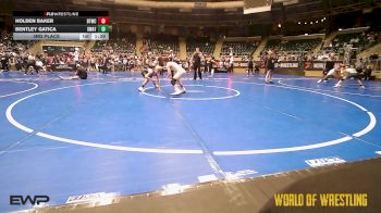 90 lbs 3rd Place - Holden Baker, Btwc vs Bentley Gatica, SWAT