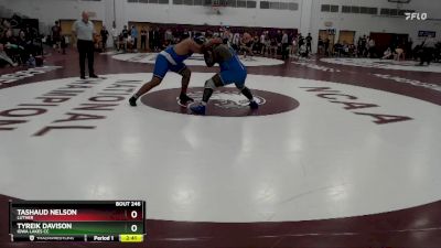 285 lbs Cons. Round 4 - Tashaud Nelson, Luther vs Tyreik Davison, Iowa Lakes CC