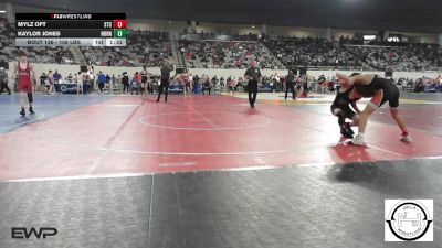 108 lbs Round Of 32 - Mylz Oft, Sallisaw Takedown Club vs Kaylor Jones, Norman North