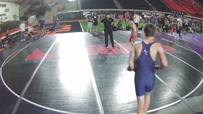 138 lbs Manuel Saldate, Nevada 1 HS Boys vs Zedediah Hulet, Idaho HS Boys 2