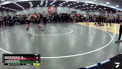 135 lbs Cons. Round 2 - Dustin Buckley Jr., Powerhouse Wrestling Academy vs Charles Boyle, Ranger Wrestling Club