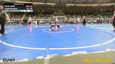46 lbs Final - Brady Wood, Husky Wrestling Club vs Asher Montoya, Top Rank