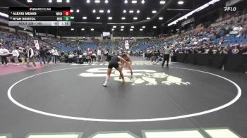 140 lbs Semifinal - Alexis Means, Wichita-Bishop Carroll Hs vs Ryah Bristol, Newton Hs