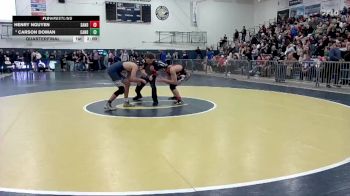 150 lbs Quarterfinal - Henry Nguyen, Sandy vs Carson Doman, Canby