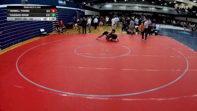 165 lbs Cons. Round 2 - Donell Young, Scranton vs Hassan Khan, Nyu