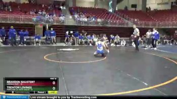 126 lbs Round 1 (8 Team) - Brandon Baustert, Lincoln East vs Trenton Lovings, Papillion-La Vista South