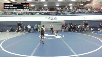 63 lbs Cons. Round 1 - Bayne Piva, Challis Blackheart Wrestling Club vs Rhett McConnel, Sublime Wrestling Academy