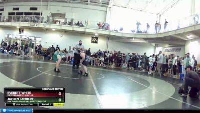 140 lbs 3rd Place Match - Everett White, Western Wrestling Club vs Jayden Lambert, Vincennes Grapplers Wrestling Club