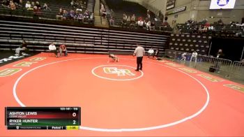 116 lbs Cons. Round 3 - Ryker Hunter, Westlake vs Ashton Lewis, Cedar Valley