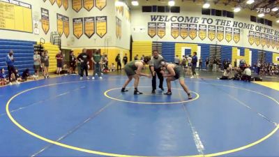 217 lbs Champ. Round 2 - Cameson Rivera, Forest (Ocala) vs Joseph Charron, Suwannee