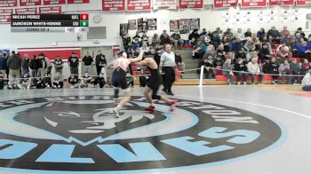 150 lbs Consi Of 4 - Micah Perez, Rutland vs Jamoson White-Kenne, Champlain Valley
