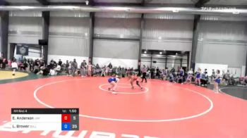 52 kg Prelims - Elleahna Anderson, Lancaster Alliance Women's Wrestling vs Lilly Brower, BullTrained