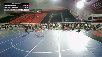 70 lbs Quarters - Davina Chavez, Nevada vs Selene Baldridge, Alaska