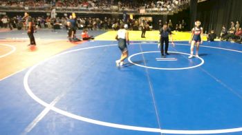 5A 125 lbs Champ. Round 1 - Jayda Sanders, Corpus Christi Carroll vs Olivia Ontiveros, El Paso Bel Air
