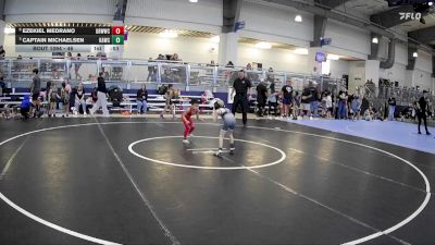 46 lbs Cons. Semi - Ezekiel Medrano, Gracie Barra Westchase Wrestling Club vs Captain Michaelsen, Katy Area Wrestling Club