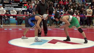 132 lbs Semifinal - William Cruz, Rancho vs Sebastian Quintana, Sierra Vista