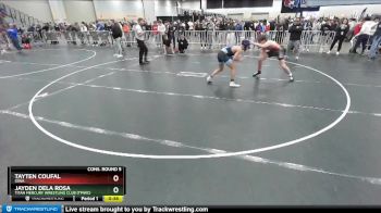 132 lbs Cons. Round 5 - Jayden Dela Rosa, Titan Mercury Wrestling Club (TMWC) vs Tayten Coufal, Iowa