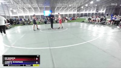 215 lbs Round 3 (8 Team) - Oz Nowick, Colorado vs Corbyn Schumack, Oregon