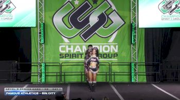 Famous Athletics - SIN CITY [2026 L5 Senior Coed - D2 Day 1] 2026 CSG Grand Nationals