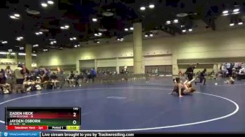 170 lbs Quarters & Wb (16 Team) - Zaden Heck, Team Montana vs Jayden Osborn, DC Elite