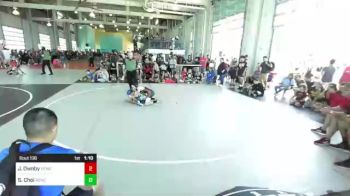 98 lbs Quarterfinal - Joshua Ownby, Hemet Youth WC vs Savannah Choi, Rbwc