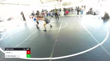 152 lbs Semifinal - Isaiah Sergio Ruiz, Cali Warriors vs Buzzy Bomberger, Poway Rtc