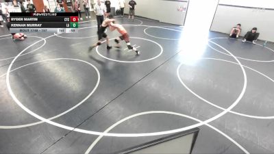 157 lbs Cons. Round 4 - Kennan Murray, Los Alamitos vs Ryder Martin, Costa Training Center
