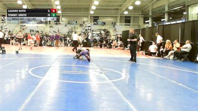 120 lbs Consolation - Lazaro Soto, FL vs Tommy Gretz, PA