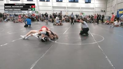 138 lbs Round 3 (6 Team) - Markel Hackwelder, Youngstown Elite vs Matthew Tomaino, 84 Athletes
