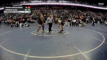 4A 215 lbs Cons. Round 2 - Ezequiel Gonzalez-Mendez, Northern Guilford High School vs Jeremiah Glass, Cardinal Gibbons