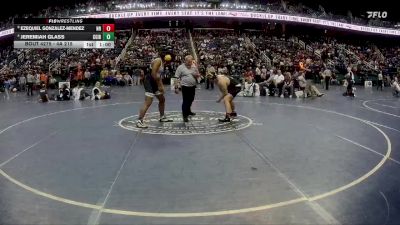 4A 215 lbs Cons. Round 2 - Ezequiel Gonzalez-Mendez, Northern Guilford High School vs Jeremiah Glass, Cardinal Gibbons