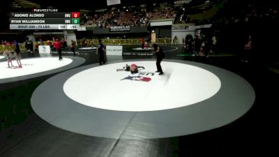 70 lbs Quarters - Adonis Alonso, United Wrestling Club vs Ryan Williamson, 951 Wrestling Club